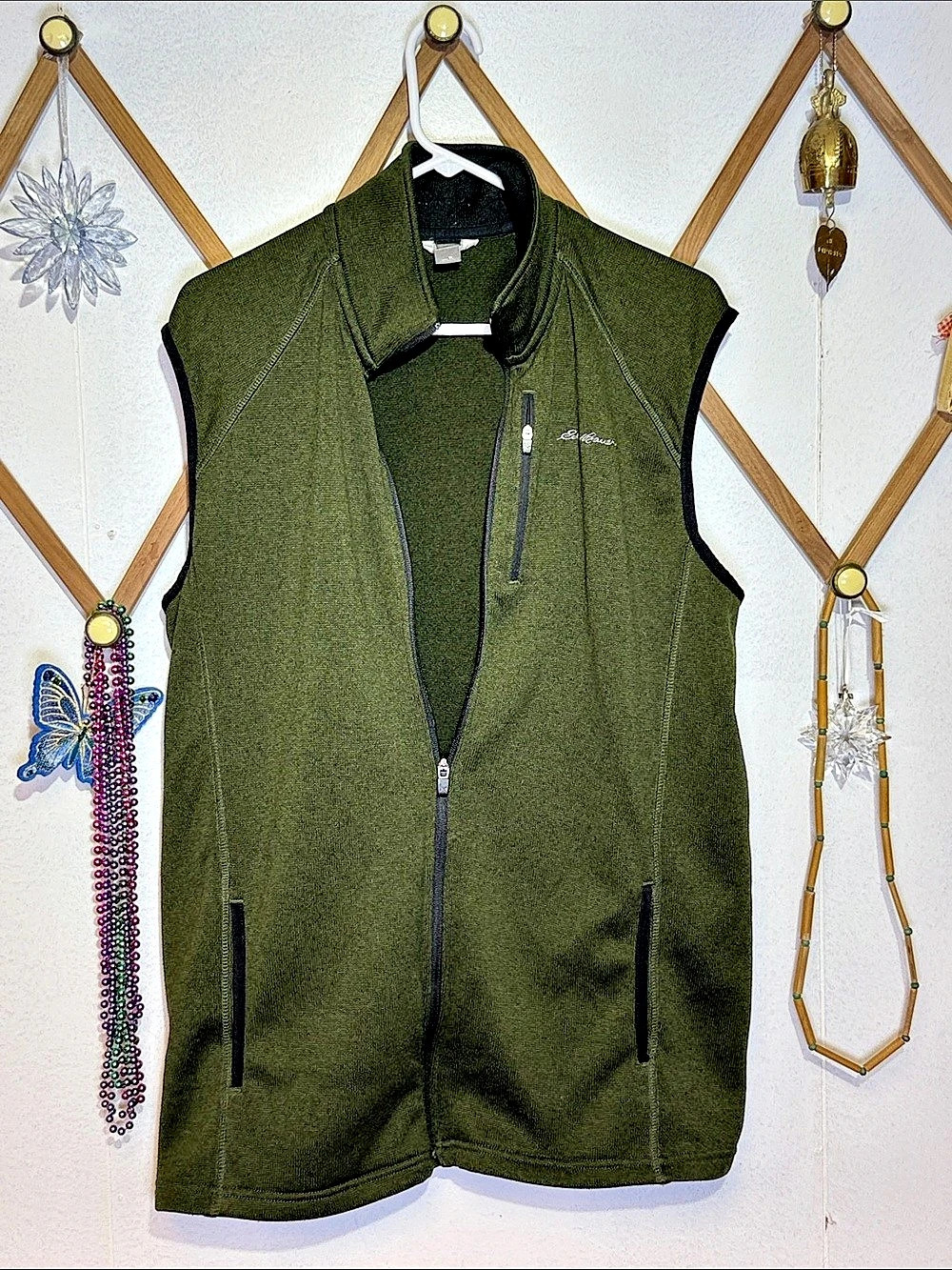 Eddie Bauer Men's Polyester Vest Size Large